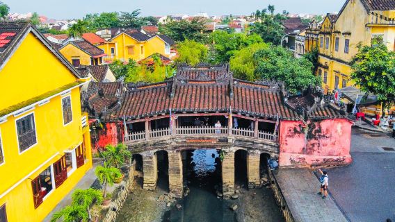 ทัวร์ครึ่งวันเมืองเก่าฮอยอันเวียดนาม [นั่งเรือตะกร้า|เยือนสวนมะพร้าว|ล่องเรือแม่น้ำไหว่และปล่อยโคมไฟ