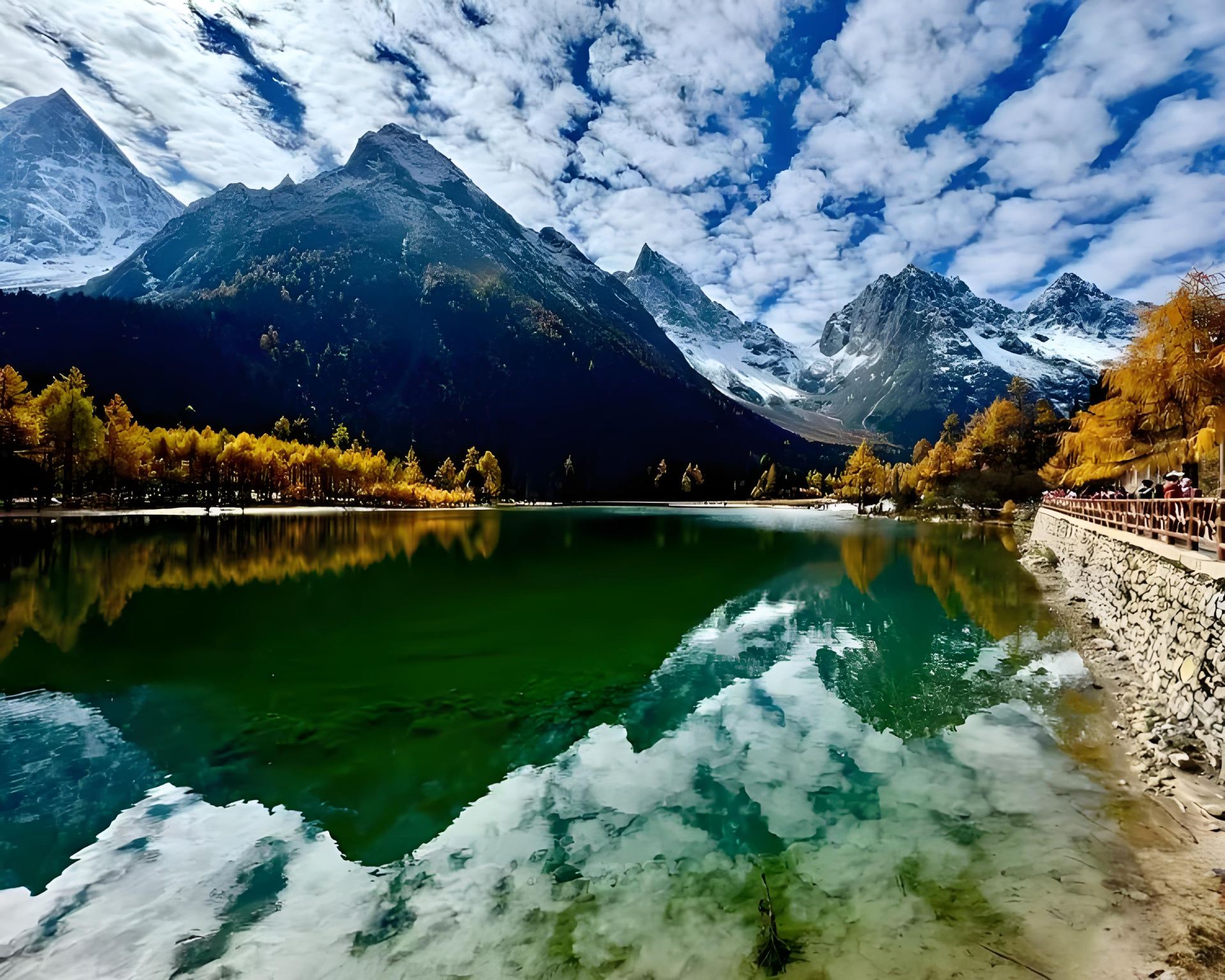 Chengdu Departure: Bipenggou Scenic Area Day Tour (Experienced Driver-Guide)|Sea of flowers and snow mountains