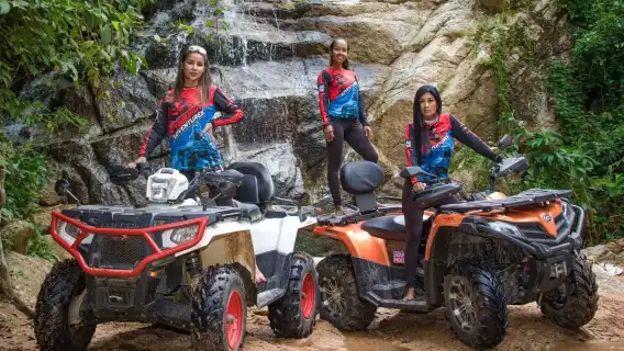 【泰國芭達雅】全地形/ATV/越野車/越野冒險:探秘鄉村,邂逅瀑布,28 公里新手友善