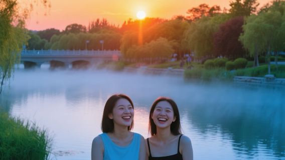 太原汾河公園旅拍【【全精修】精緻攝影旅行跟拍親子情侶閨蜜】