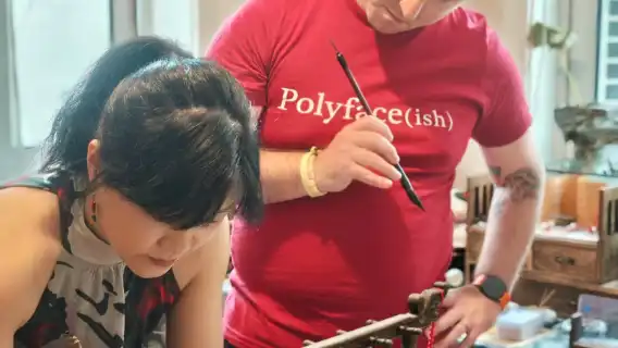 Immersive Chinese Art Workshop: Jinhuishui × Calligraphy × Rubbing