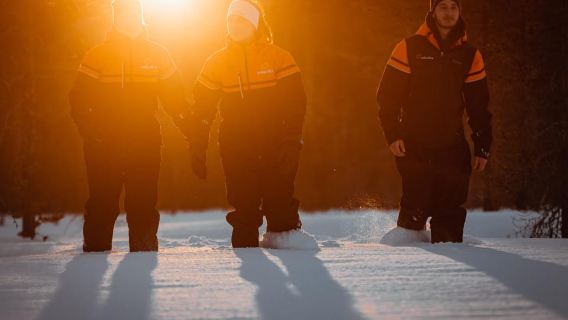 Ylläs: Kembara Hutan dengan Kasut Salji