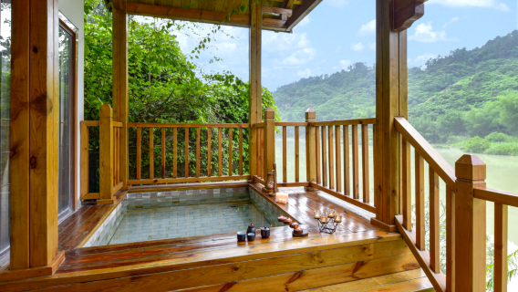 【广州出发】从化碧水湾温泉一日游 浸泡苏打型温泉&水果任摘