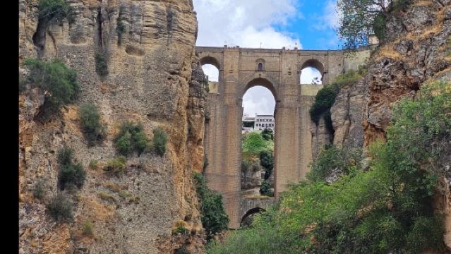 1-day private charter tour from Seville to Ronda and Granada