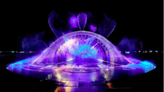 Pulau Phu Quoc KiSS OF THE SEA Persembahan Cahaya Immersif