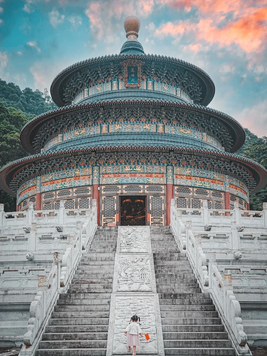 潮州出發|揭西黃滿寨瀑布+黃龍寺潮汕小天壇一日遊【純玩出行】