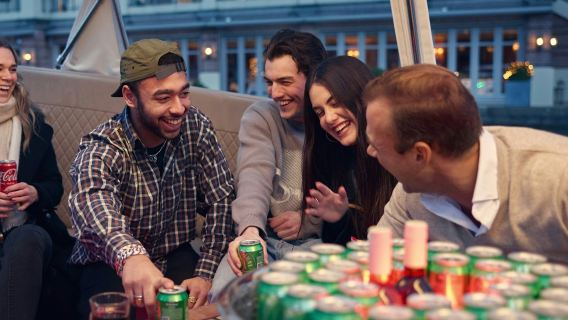 Amsterdam: Booze Cruise with Unlimited Drinks