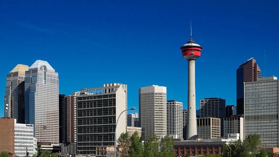 Kanada Calgary + Banff-Nationalpark + Marmorschlucht Hin- und Rückfahrt