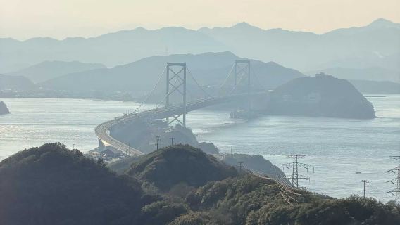 1-day Tour from Osaka: Awaji Island Naruto Bridge Tidal Whirlpools + Water Church + Yumebutai Coast