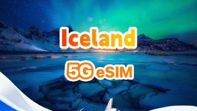 Iceland 5G eSIM | DayPass/Total | 500MB/day - total 30GB | 1-30 days | 24-hour | QR code