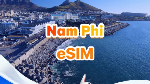 eSIM 4G Nam Phi | Gói cước hàng ngày/tổng cộng | 500MB/ngày - tổng cộng 30GB | 1-30 ngày | Định dạng 24 giờ | QR Code