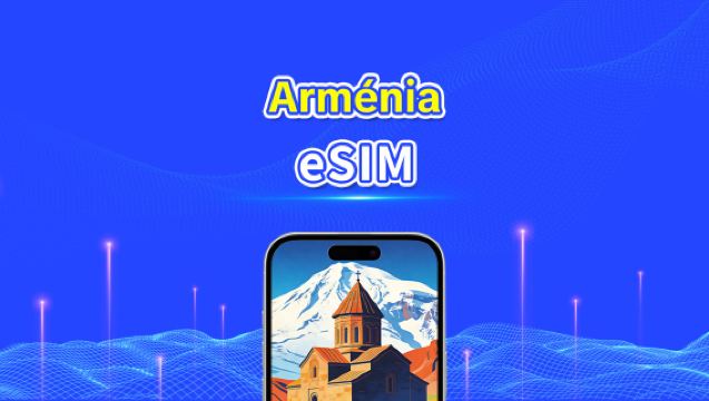 eSIM para Armênia | 4G | Dados de alta velocidade | Pacote diário/de dados | 24 horas | 1-30 dias | Código QR
