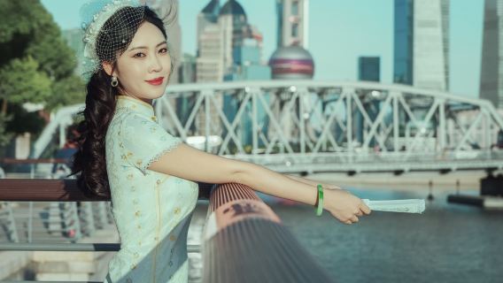 上海外灘/武康路旗袍個人旅拍攝影