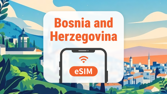 Bosnia and Herzegovina eSIM | All AI & TikTok | 1–30 Days | QR Code