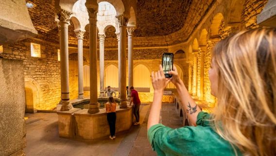 From Barcelona: Montserrat and Girona Guided Day Trip
