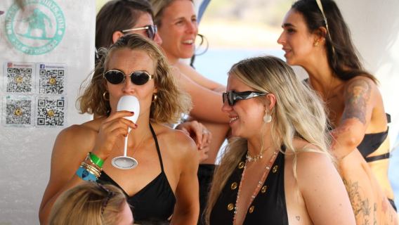 Ibiza: Sunset Boat Tour with Water Sports, Open Bar & Tapas