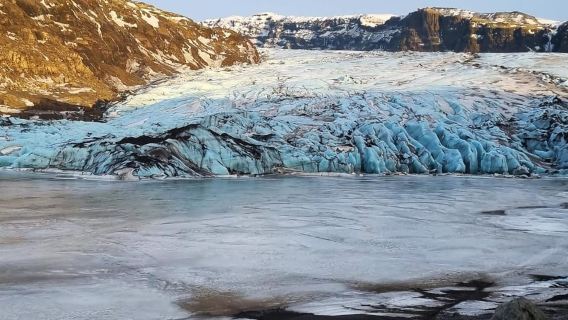 Glacier Hike, South Coast Iceland, Black Beach & Sky Lagoon