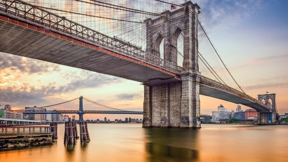 ทัวร์เดินชมวัฒนธรรมสะพานบรูคลิน นิวยอร์ก 2 ชั่วโมง | เดินชมสะพานแขวนอายุร้อยปี