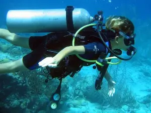 Discover Scuba Diving PADI in Playa del Carmen including underwater video