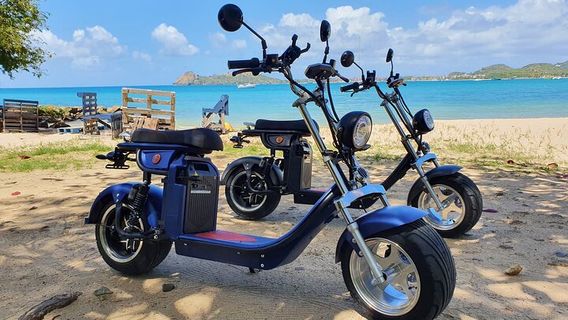 iRide Caribbean Electric 'Big-Wheel' Scooter Rental | Trip.com