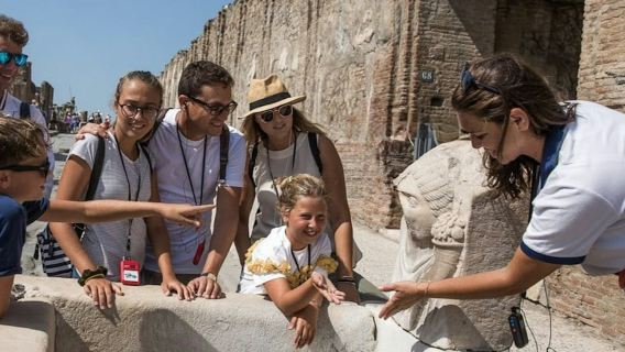 Pompeii: Guided Tour & Skip The Line Entry + Roundtrip from Sorrento