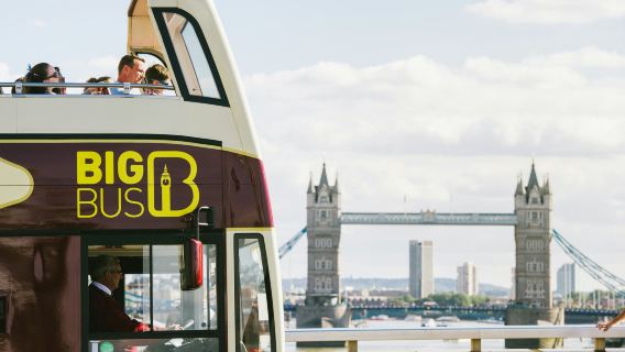 London: Big Bus Hop-on Hop-off Tour, Walking Tour & River Cruise