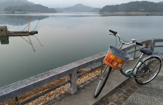 南投日月潭｜捷安特單車、電動車、電輔車、機車一日租借券及環湖船票