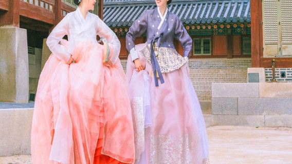 서울 한복 경복궁점 한복 대여 & 한국식 헤어 스타일링