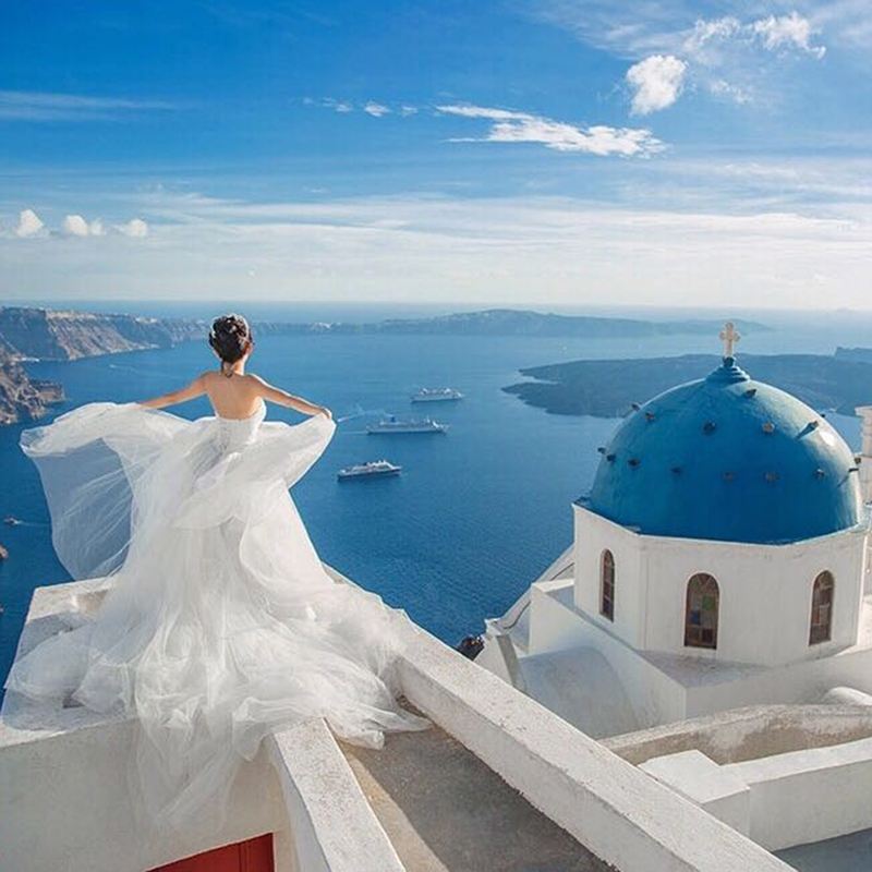 Servizio fotografico a Santorini, Grecia[Fotografo globale per Trip Moments a Santorini, Grecia, pacchetto per servizio fotografico di matrimonio per coppia, servizio fotografico di viaggio.]