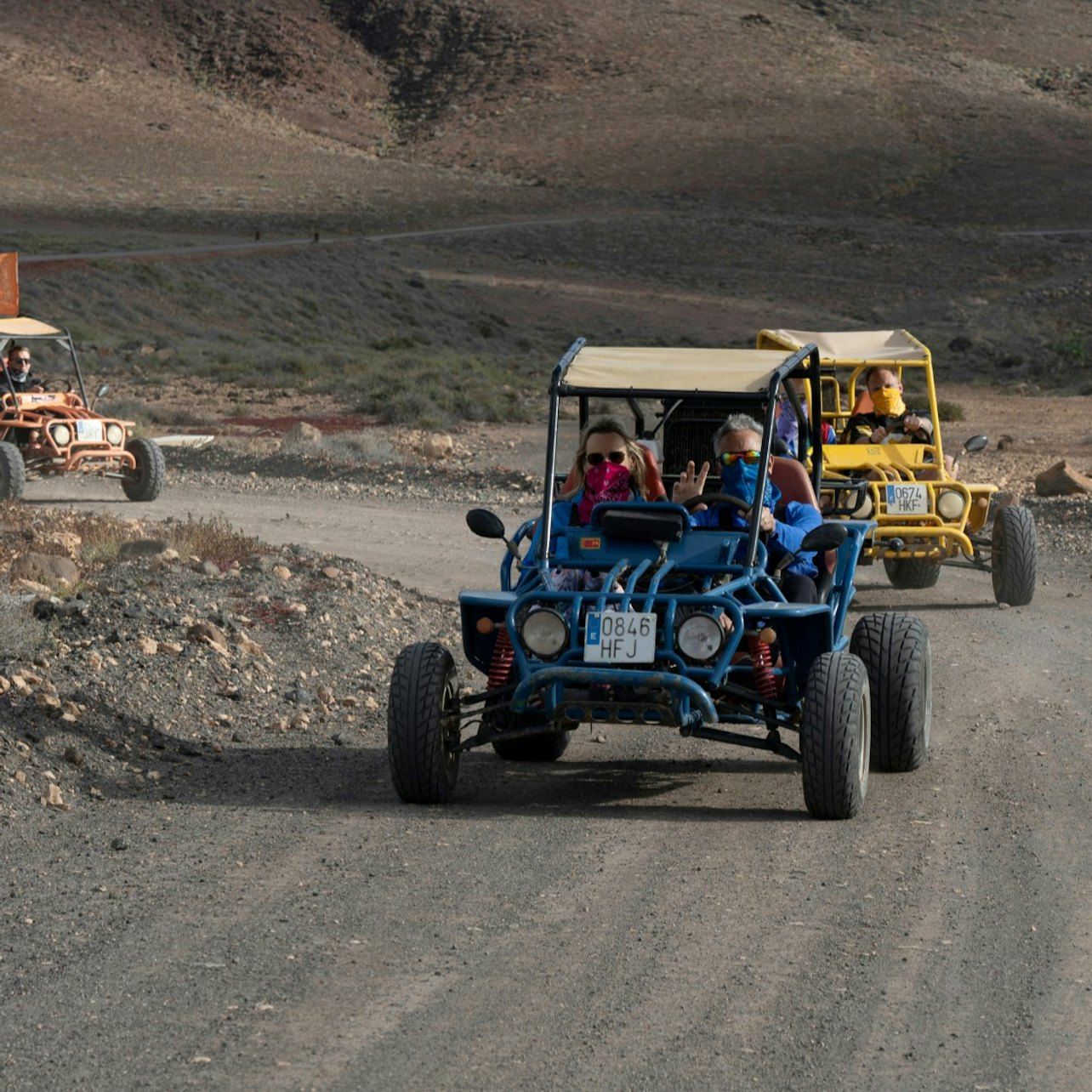Fuerteventura: Guided Buggy Tour + Hotel Pickup