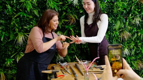 Georges Street Dublino: Forgia un anello d'argento