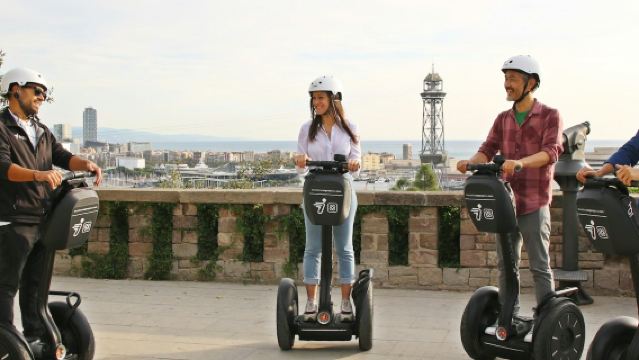 Barcelona: Segway-Tour bei den Olympischen Spielen