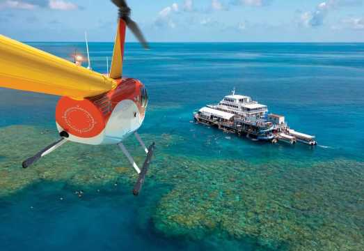 [Limited-Time Special for Kids] Cairns Great Barrier Reef Sunlover Day Tour with Optional Helicopter Ride AUD 284.12