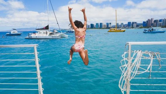 코나 거북이 스노클링 투어 (점심 및 음료 포함)