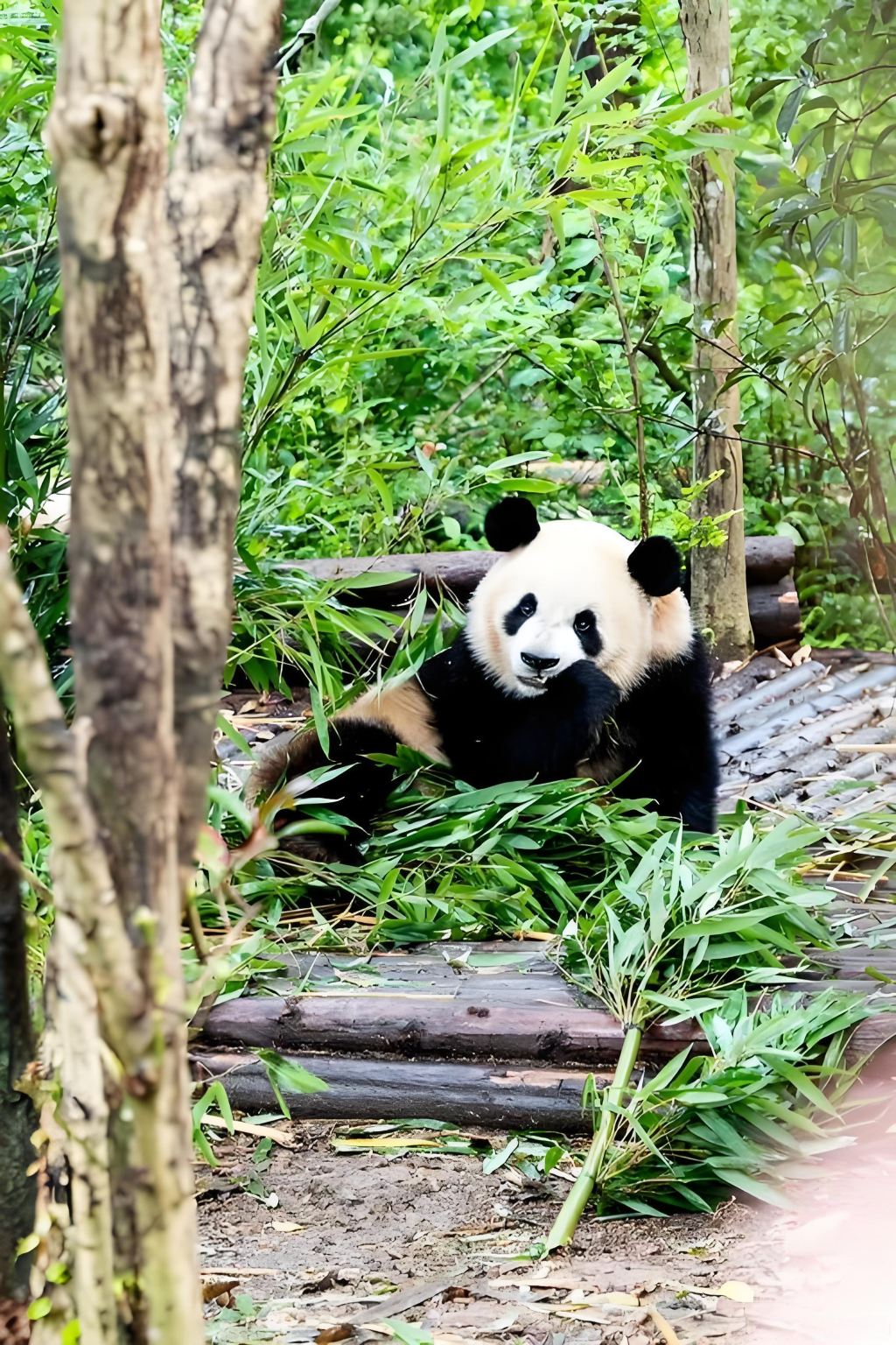 Chengdu Research Base of Giant Panda Breeding + Kuanzhai Alleys + Jinli Street Private Charter 1-Day Tour