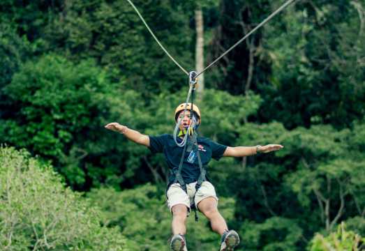 Phuket Patong Mountain View Zipline | Optional ATV | Ziplining | Includes Transfer