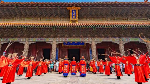 Lawatan sehari ke Kompleks Tiga Kuil Confucius di Qufu (Kediaman Confucius + Kuil Confucius + Makam Confucius) [Pergi-balik Jinan + Tiket masuk + Pemandu pelancong]