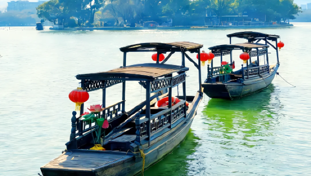 Shanghai departure-Jiaxing one day private tour: Boating on Nanhu Lake+Zicheng Ruins Park 