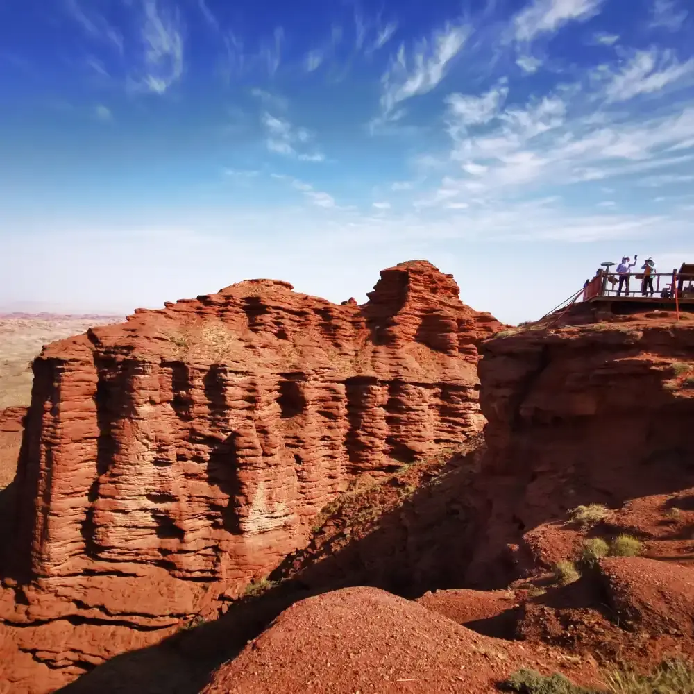 Zhangye Departure: Colorful Danxia & Pingshan Lake Grand Canyon