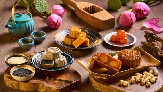 【獨家優惠8折】香港金域假日酒店 Holiday Inn Golden Mile Hong Kong|龍苑|中秋月餅|雙黃白蓮蓉月餅 / 奶皇迷你月餅 / 黑芝麻迷你月餅|10/9 - 24/9 尖沙咀自取