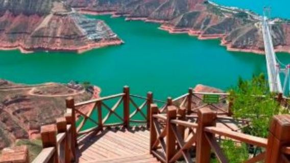 [Private tour] Liujiaxia pure play 1-day tour ◆ Bingling Temple + Yellow River-Tao River confluence + Benchi Valley viewing platform