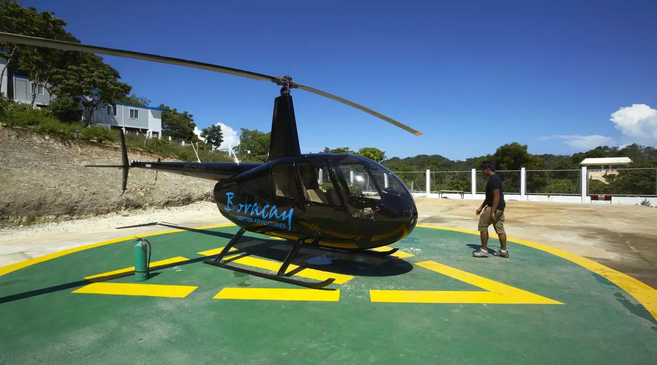 Isla de Borácay: Experiencia en helicóptero por la isla | Siente el encanto de la isla desde las alturas