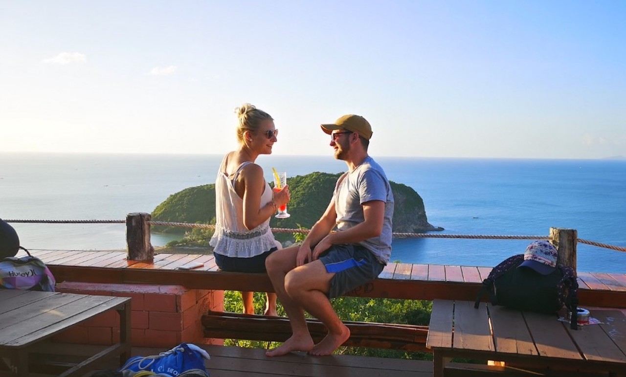 Da Koh Pha Ngan: Tour dell'Isola con Snorkeling in Auto Privata