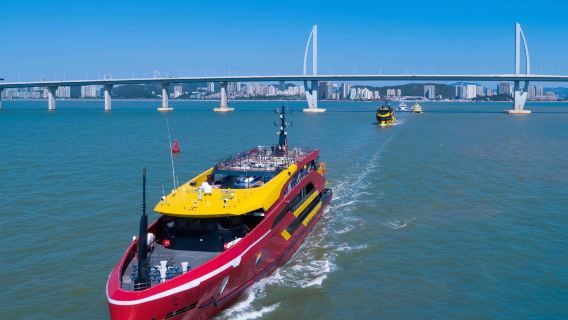 珠海坐船觀澳大橋遊+地標景點+午餐一日遊【私家小團上門接送】