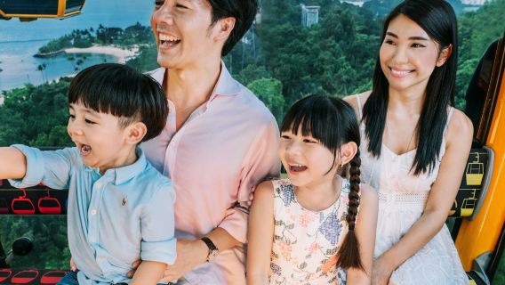 Singapore: Cable Car SkyPass (Roundtrip)