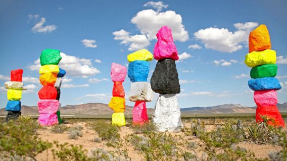 Exklusive Hoover-Talsperre Kraftwerk-Tour mit Seven Magic Mountains