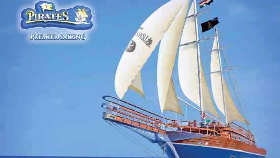 Sharm: Du thuyền buồm cướp biển có xe đưa đón và bữa trưa