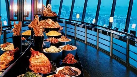 Buffet au restaurant tournant 360° de la Tour Macao (offre promotionnelle limitée)