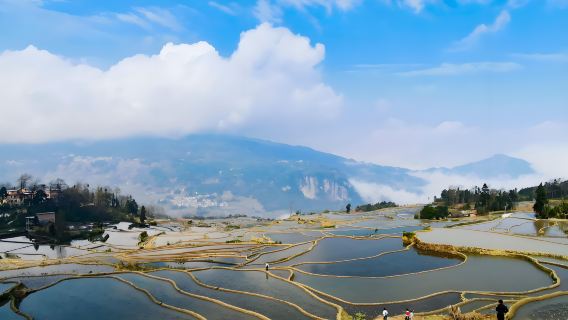 Trésor caché du Yunnan ! Visite privée des rizières en terrasses de Yuanyang et de la ville ancienne de Jianshui en Voiture avec chauffeur