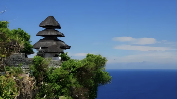 峇里島烏魯瓦圖寺+金巴蘭海灘+神鷹廣場+庫塔海灘一日遊